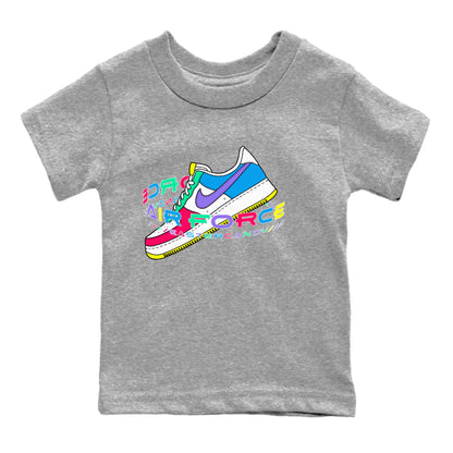 Dunk Easter Candy Sneaker Tees Drip Gear Zone Warping Space Sneaker Tees Nike Easter Shirt Kids Shirts Heather Grey 2