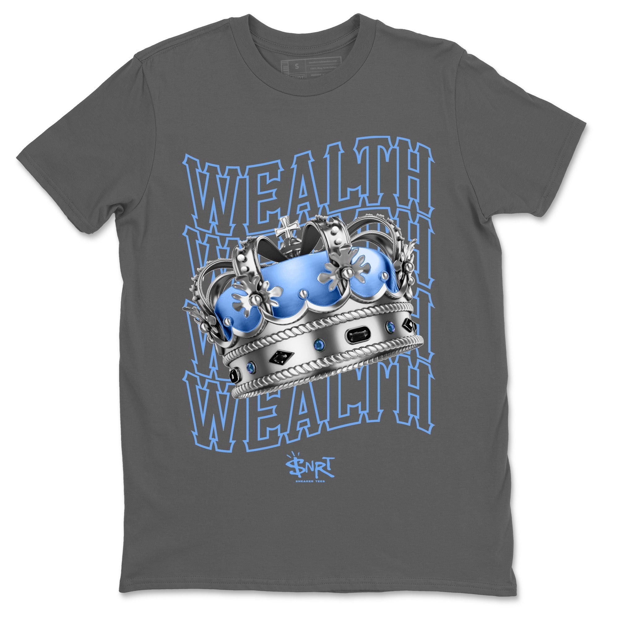 Air Jordan 5 UNC Sneaker Tees Drip Gear Zone Wealth Sneaker Tees Air Jordan 5 Retro UNC Shirt Unisex Shirts Cool Grey 2