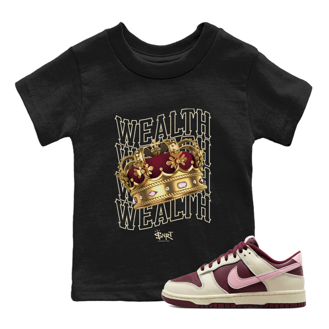 Dunk Valentines Day Sneaker Tees Drip Gear Zone Wealth Sneaker Tees Dunk Valentines Day Shirt Kids Shirts