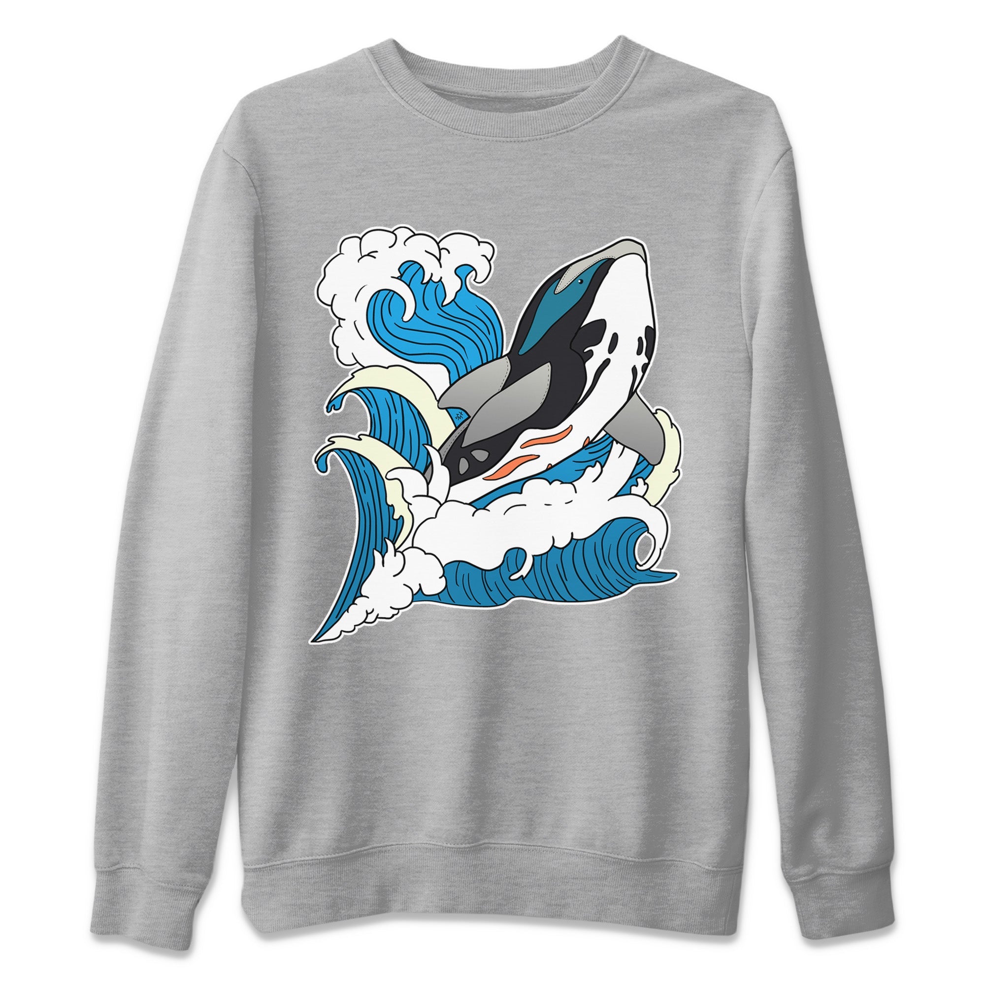 Yeezy 700 Wave Runner Shirt To Match Jordans Whale Waves Sneaker Tees Yeezy 700 Wave Runner Drip Gear Zone Sneaker Matching Clothing Unisex Shirts