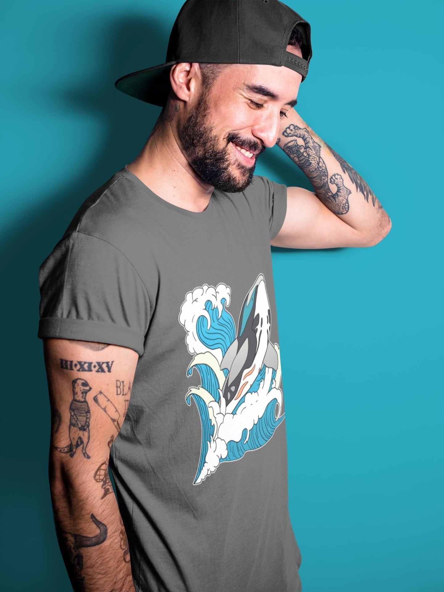 Yeezy 700 Wave Runner Shirt To Match Jordans Whale Waves Sneaker Tees Yeezy 700 Wave Runner Drip Gear Zone Sneaker Matching Clothing Unisex Shirts