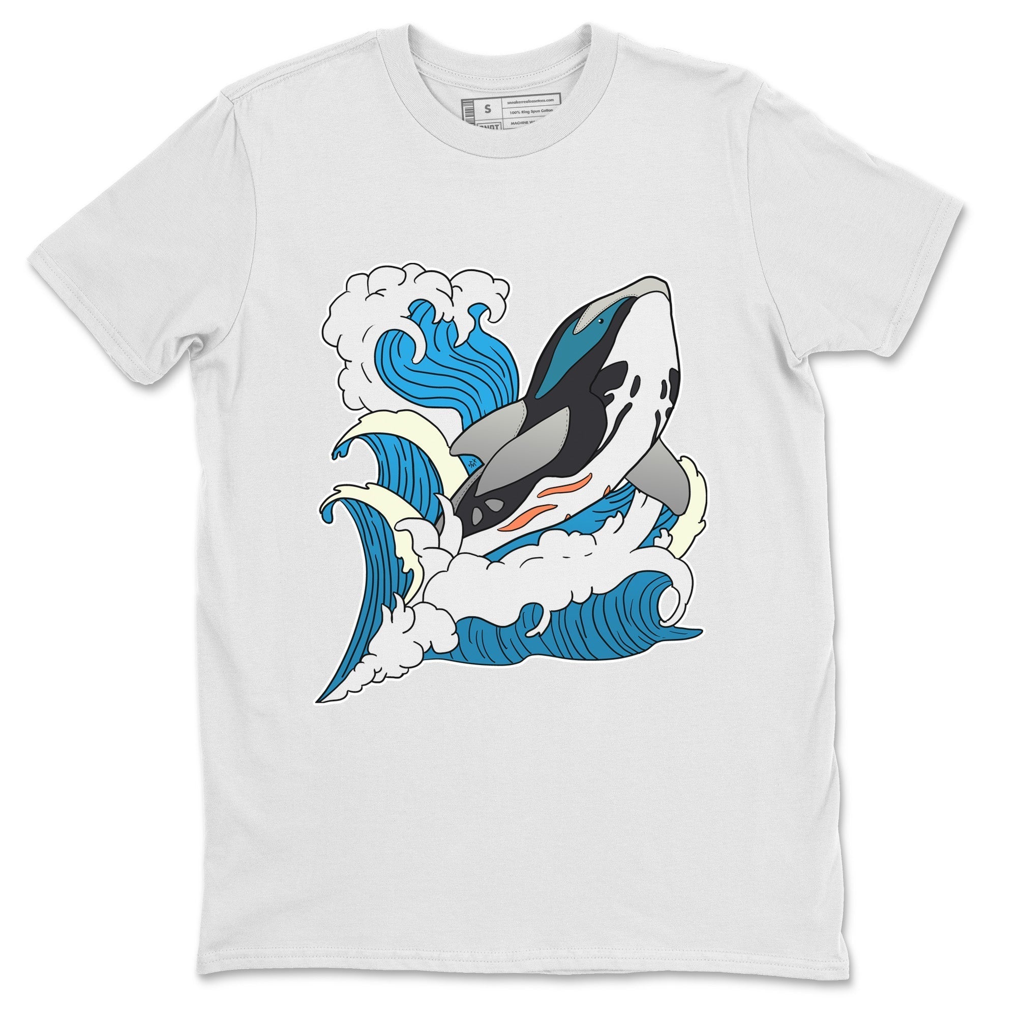 Yeezy 700 Wave Runner Shirt To Match Jordans Whale Waves Sneaker Tees Yeezy 700 Wave Runner Drip Gear Zone Sneaker Matching Clothing Unisex Shirts