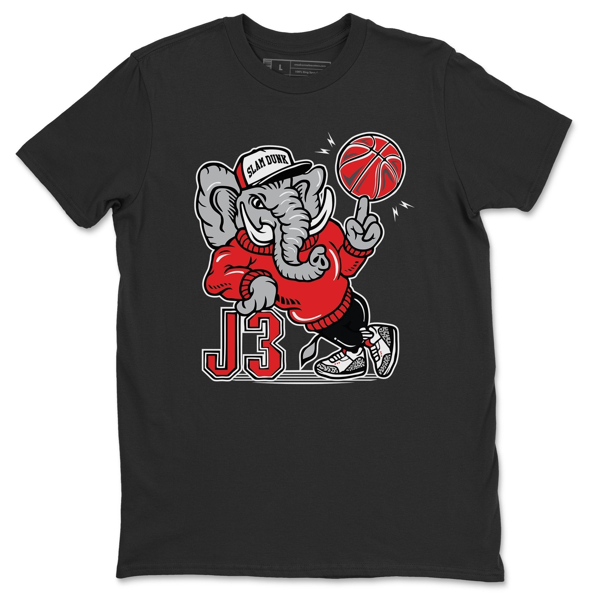 Jordan 3 White Cement Shirt To Match Jordans AJ3 Elephant Sneaker Tees Jordan 3 White Cement Drip Gear Zone Sneaker Matching Clothing Unisex Shirts