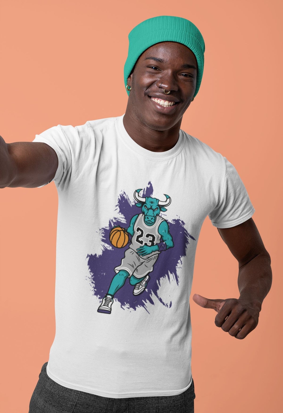 Jordan 5 Purple Grape Shirt To Match Jordans Bull Figure Sneaker Tees Jordan 5 Purple Grape Drip Gear Zone Sneaker Matching Clothing Unisex Shirts