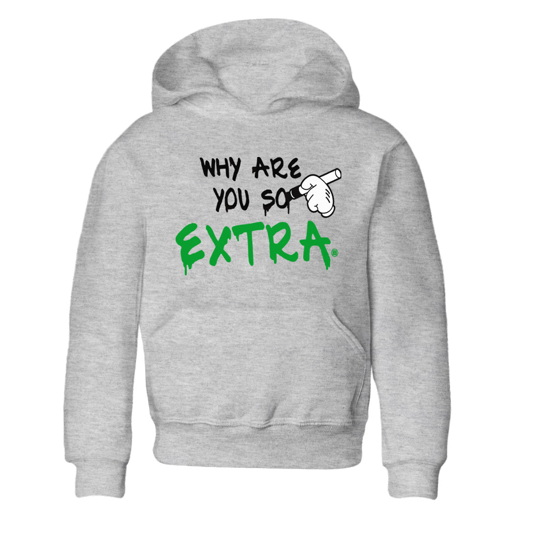 Air Jordan 1 Celtics Shirt To Match Jordans Why Are You So Extra Sneaker Tees Air Jordan 1 Retro Celtics Drip Gear Zone Sneaker Matching Clothing Kids Shirts Heather Grey 2