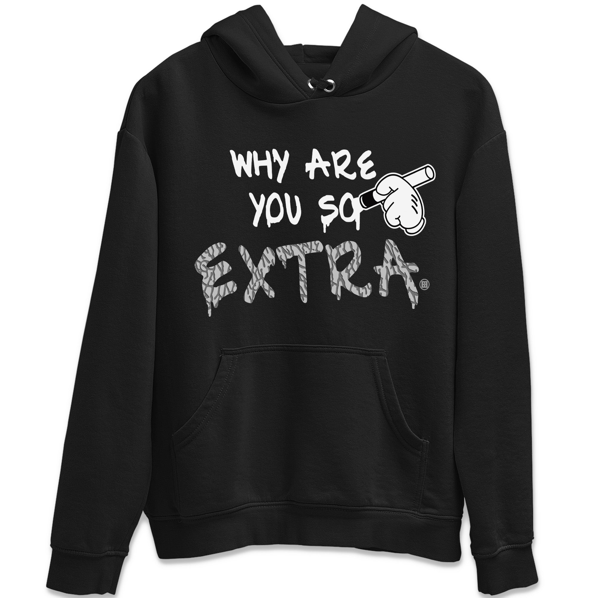 Jordan 1 White Cement Shirt To Match Jordans Why Are You So Extra Sneaker Tees Jordan 1 White Cement Drip Gear Zone Sneaker Matching Clothing Unisex Shirts