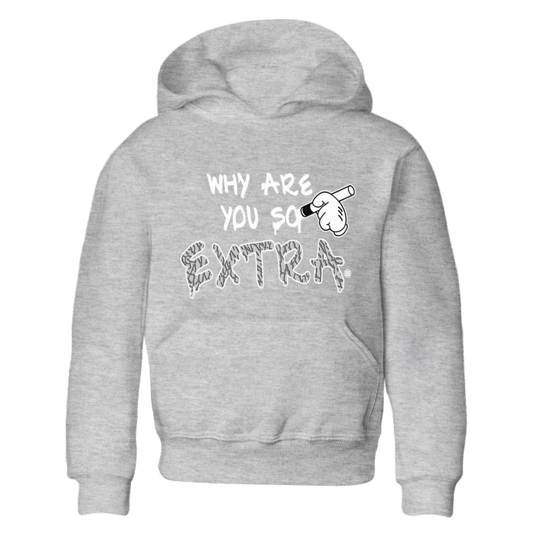 Jordan 1 White Cement Shirt To Match Jordans Why Are You So Extra Sneaker Tees Jordan 1 White Cement Drip Gear Zone Sneaker Matching Clothing Kids Shirts