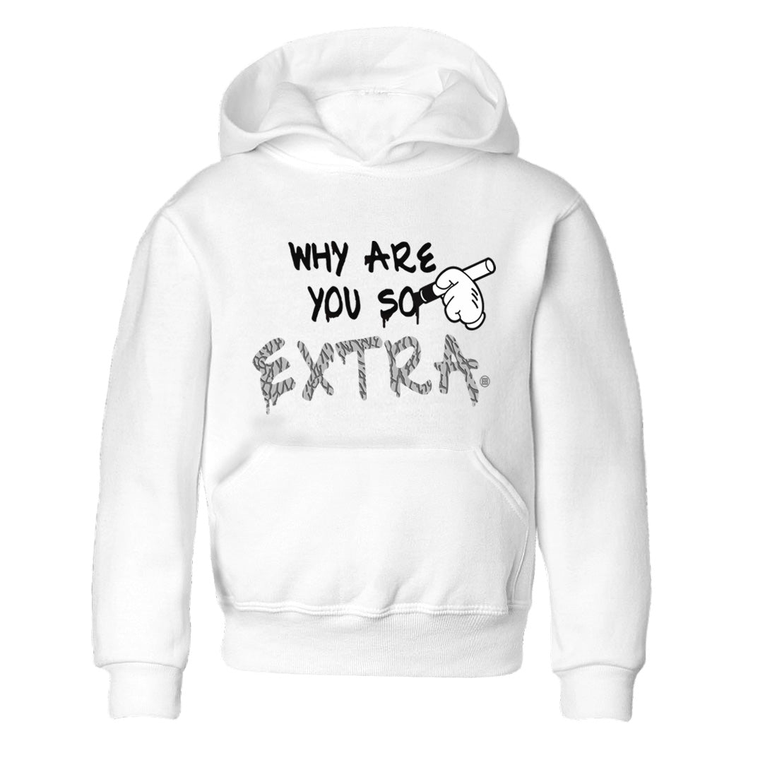 Jordan 1 White Cement Shirt To Match Jordans Why Are You So Extra Sneaker Tees Jordan 1 White Cement Drip Gear Zone Sneaker Matching Clothing Kids Shirts