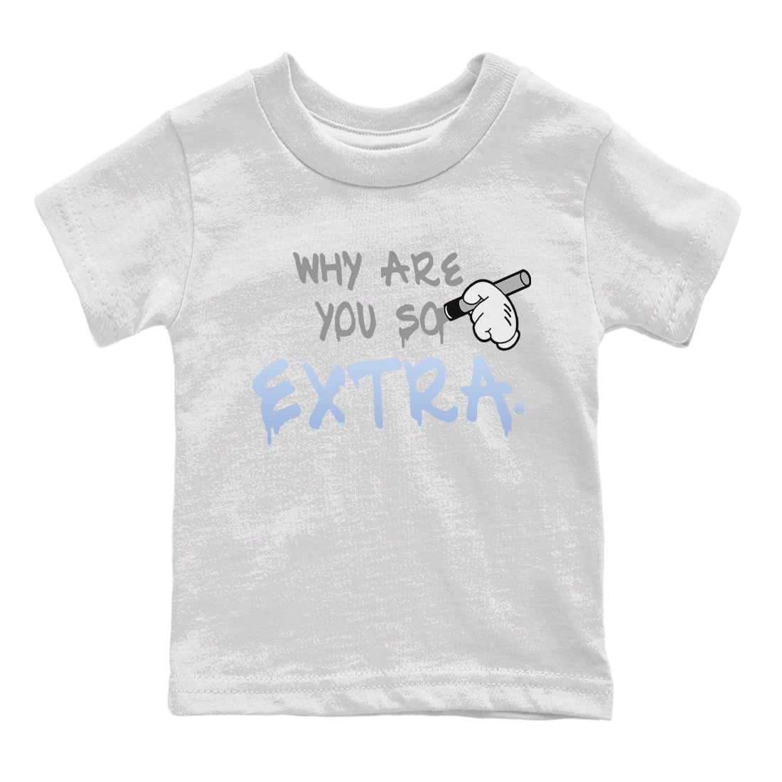 Air Jordan 11 White Cement Sneaker Match Tees Why Are You So Extra Streetwear Sneaker Shirt Jordan 11 Retro White Cement Sneaker Release Tees Kids Shirts White 2