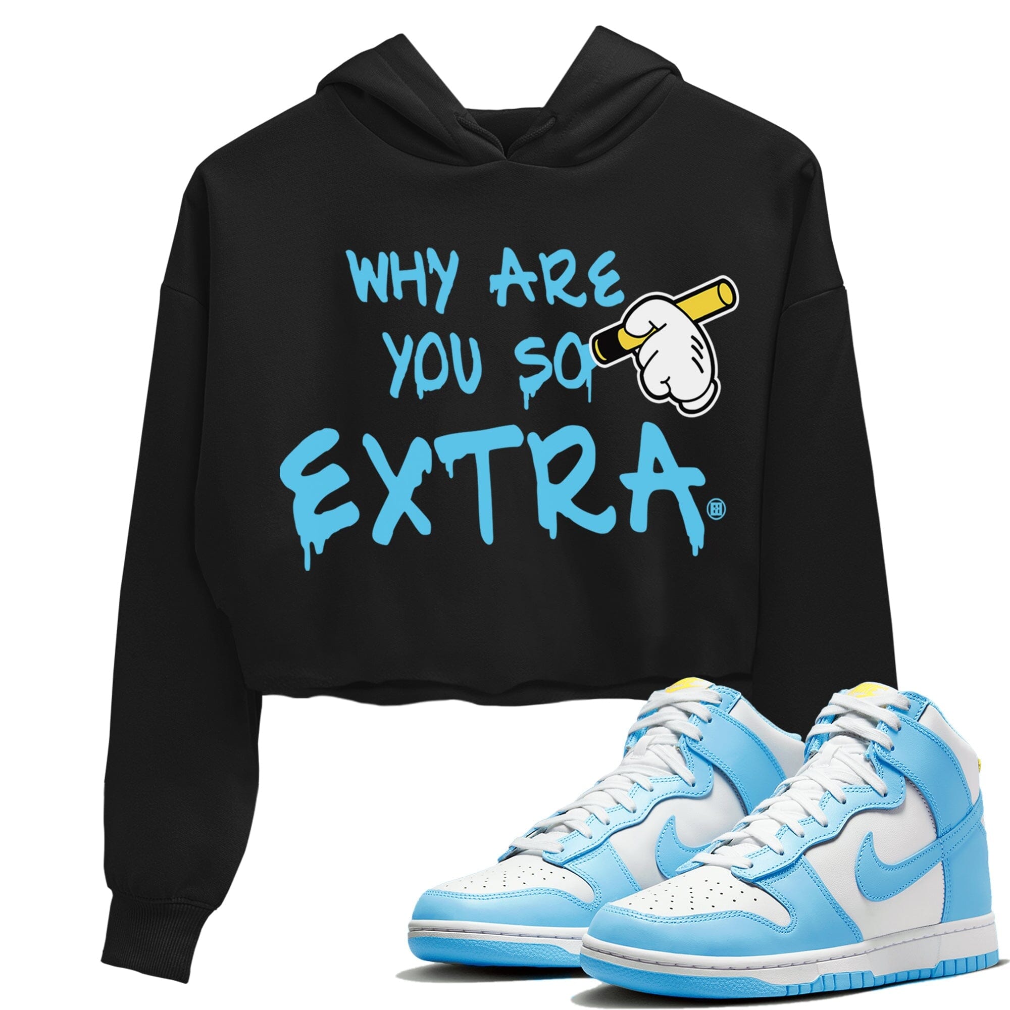 Dunk Blue Chill Sneaker Match Tees Why Are You So Extra Sneaker Tees Dunk Blue Chill Jordan to match sneaker T-Shirt Women's Shirts
