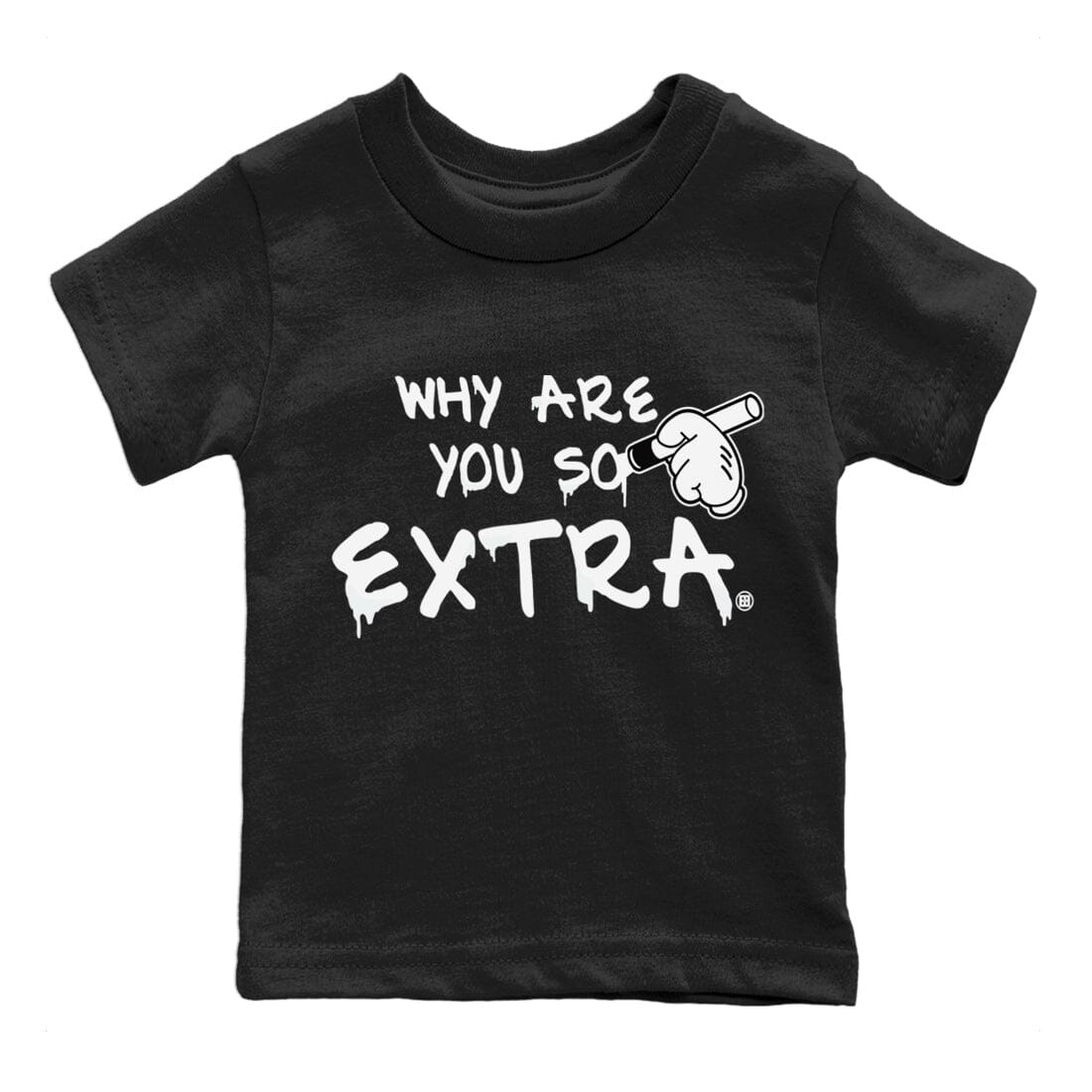 Dunk Panda Sneaker Match Tees Why Are You So Extra Sneaker Tees Dunk Panda Jordan to match sneaker T-Shirt Kids Shirts