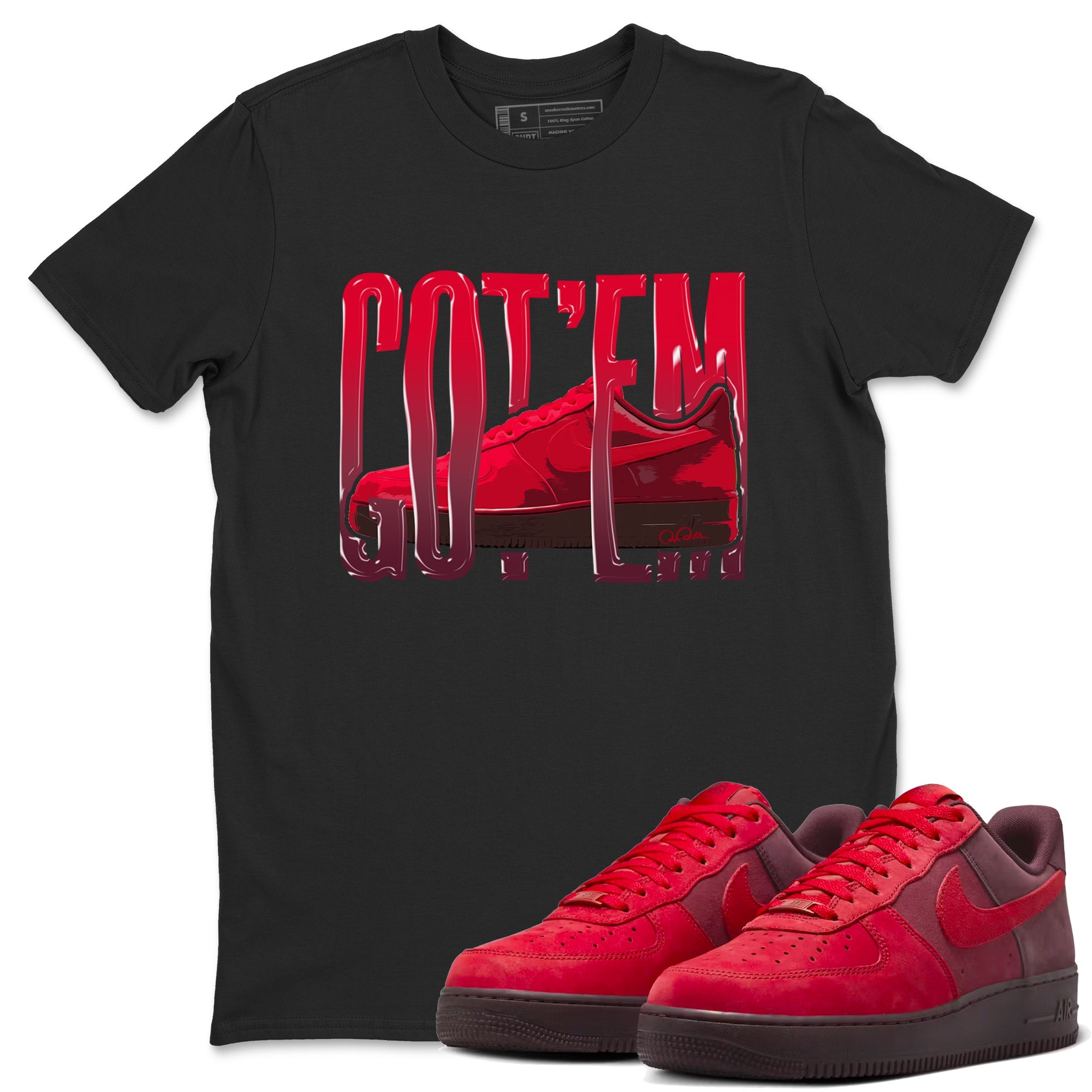 Air Force 1 Layers of Love shirt to match jordans Wiggling Gotem sneaker tees af1 Layers of Love Drip Gear Zone unisex cotton Black 1 crew neck shirt