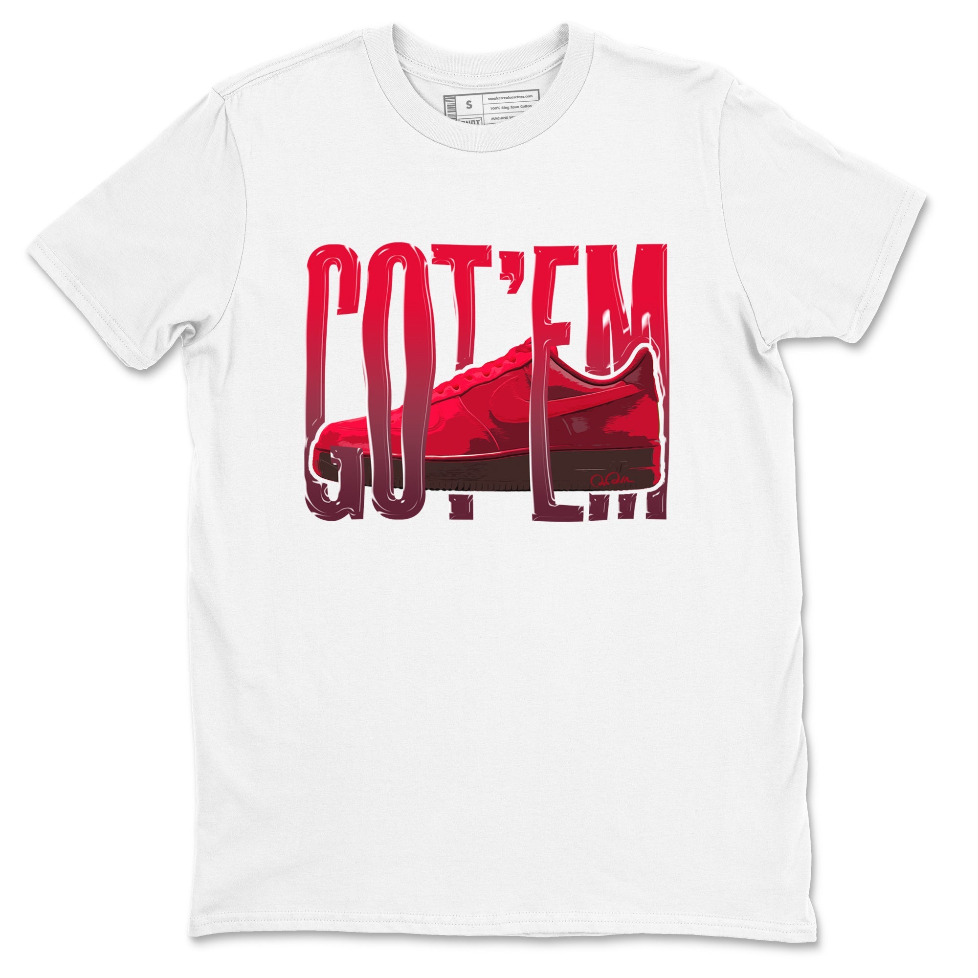 Air Force 1 Layers of Love shirt to match jordans Wiggling Gotem sneaker tees af1 Layers of Love Drip Gear Zone unisex cotton White 2 crew neck shirt