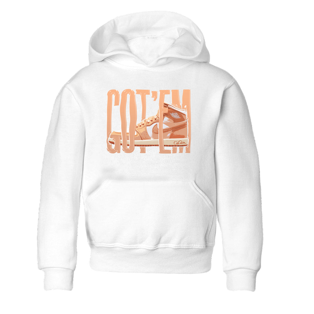 Air Jordan 1 Praline shirt to match jordans Wiggling Gotem Streetwear Sneaker Shirt AJ1Praline Drip Gear Zone Sneaker Matching Clothing Baby Toddler White 2 T-Shirt