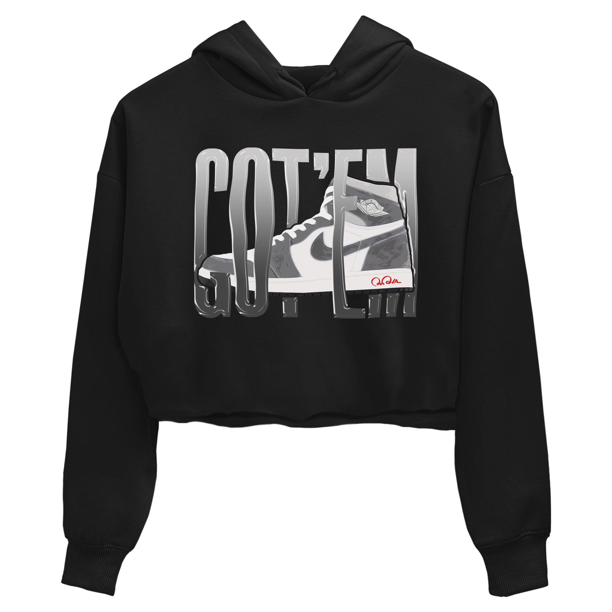 Air Jordan 1 Washed Heritage Sneaker Match Tees Wiggling Gotem Streetwear Sneaker Shirt AJ1 Washed Heritage Sneaker Release Tees Women's Shirts Black 2