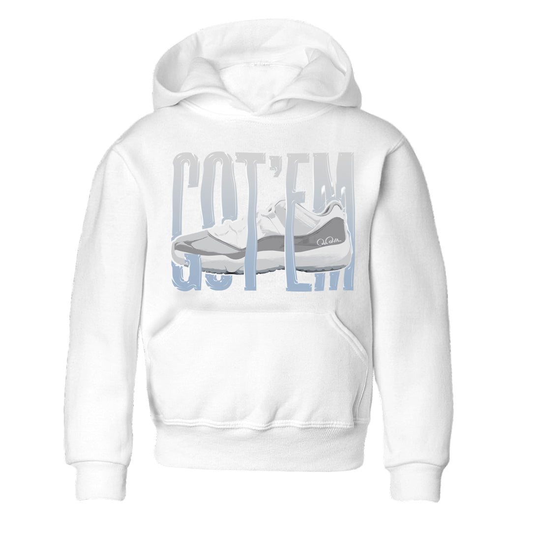 Air Jordan 11 White Cement Sneaker Match Tees Wiggling Gotem Streetwear Sneaker Shirt Air Jordan 11 Cement Grey Sneaker Release Tees Kids Shirts White 2