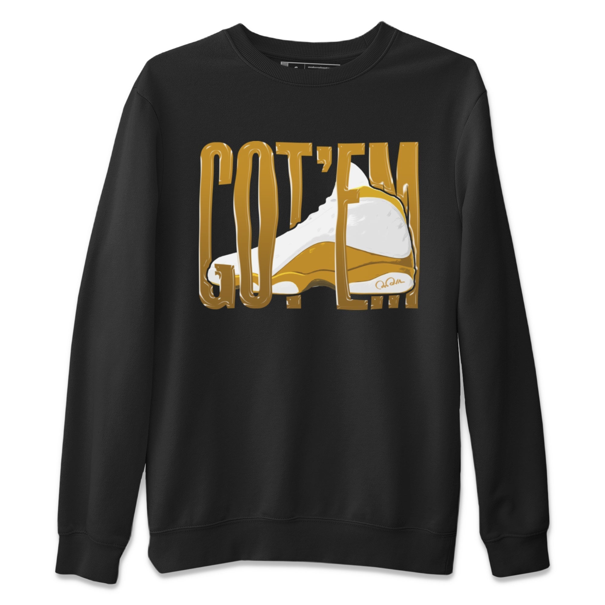 Air Jordan 13 Wheat Sneaker Match Tees Wiggling Gotem Streetwear Sneaker Shirt AJ13 Wheat Sneaker Release Tees Unisex Shirts Black 2