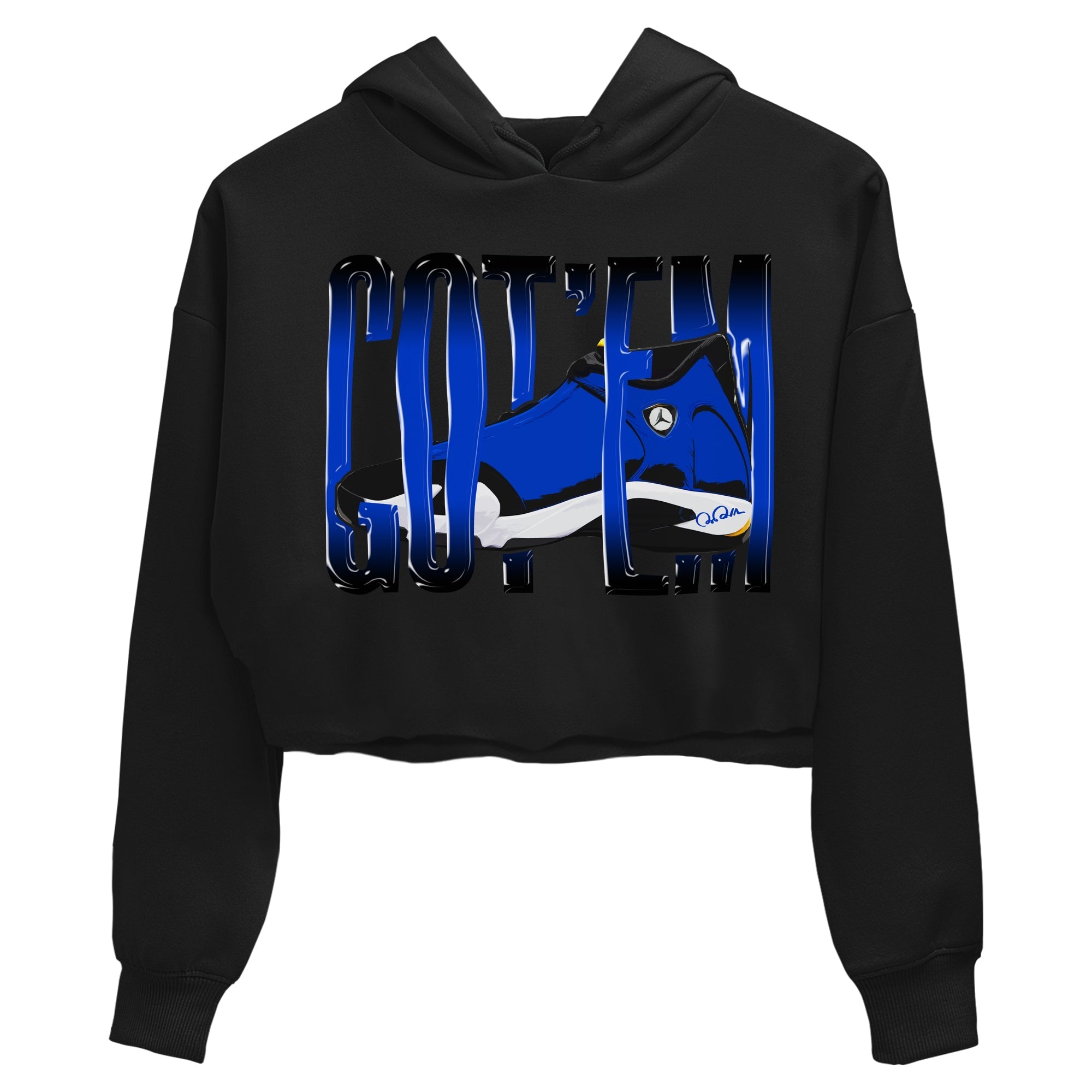 Air Jordan 14 Laney Sneaker Match Tees Wiggling Gotem Streetwear Sneaker Shirt AJ14 Laney Sneaker Release Tees Women's Shirts Black 2