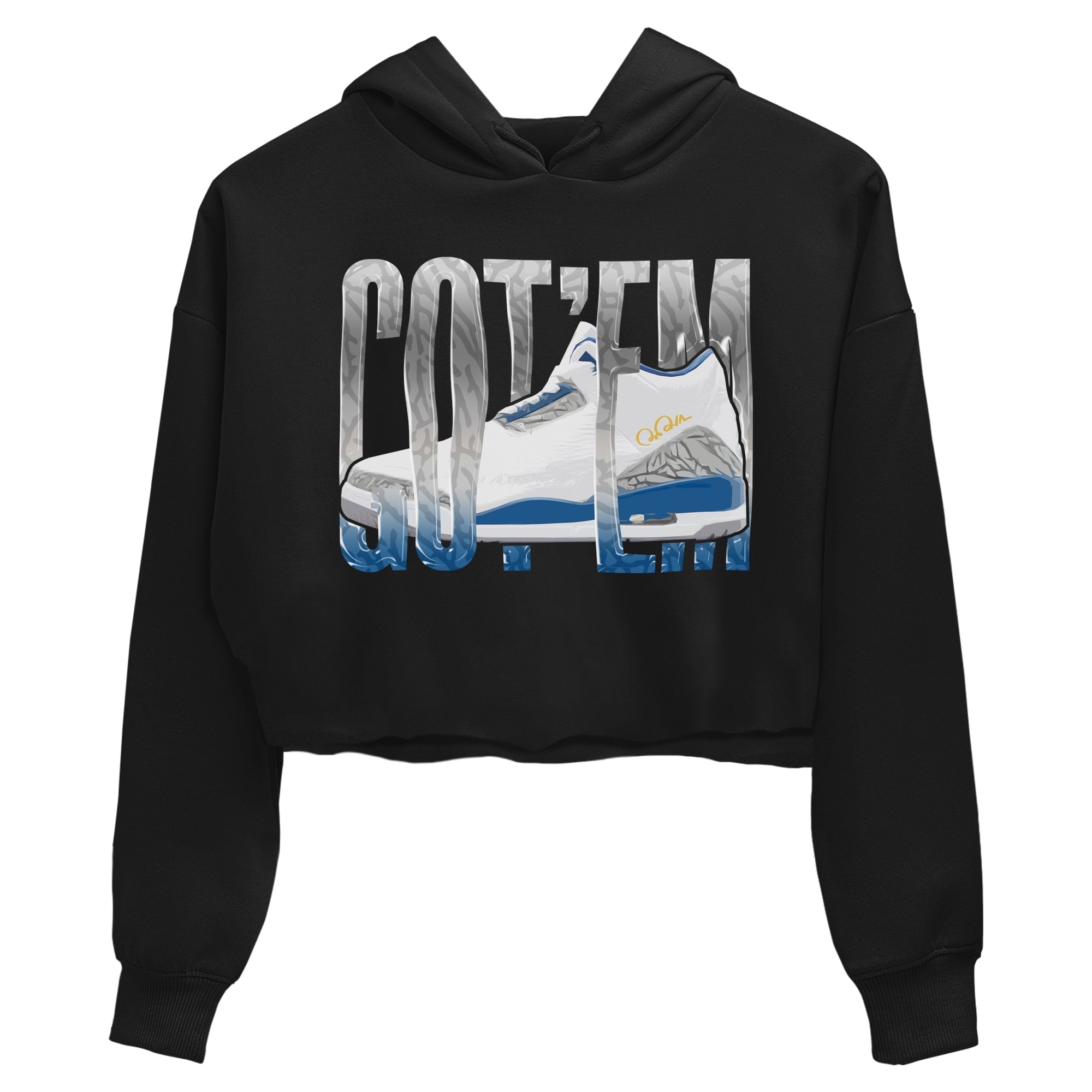 Air Jordan 3 Wizards Sneaker Match Tees Wiggling Gotem Streetwear Sneaker Shirt AJ3 NBA Wizards  Sneaker Release Tees Women's Shirts Black 2