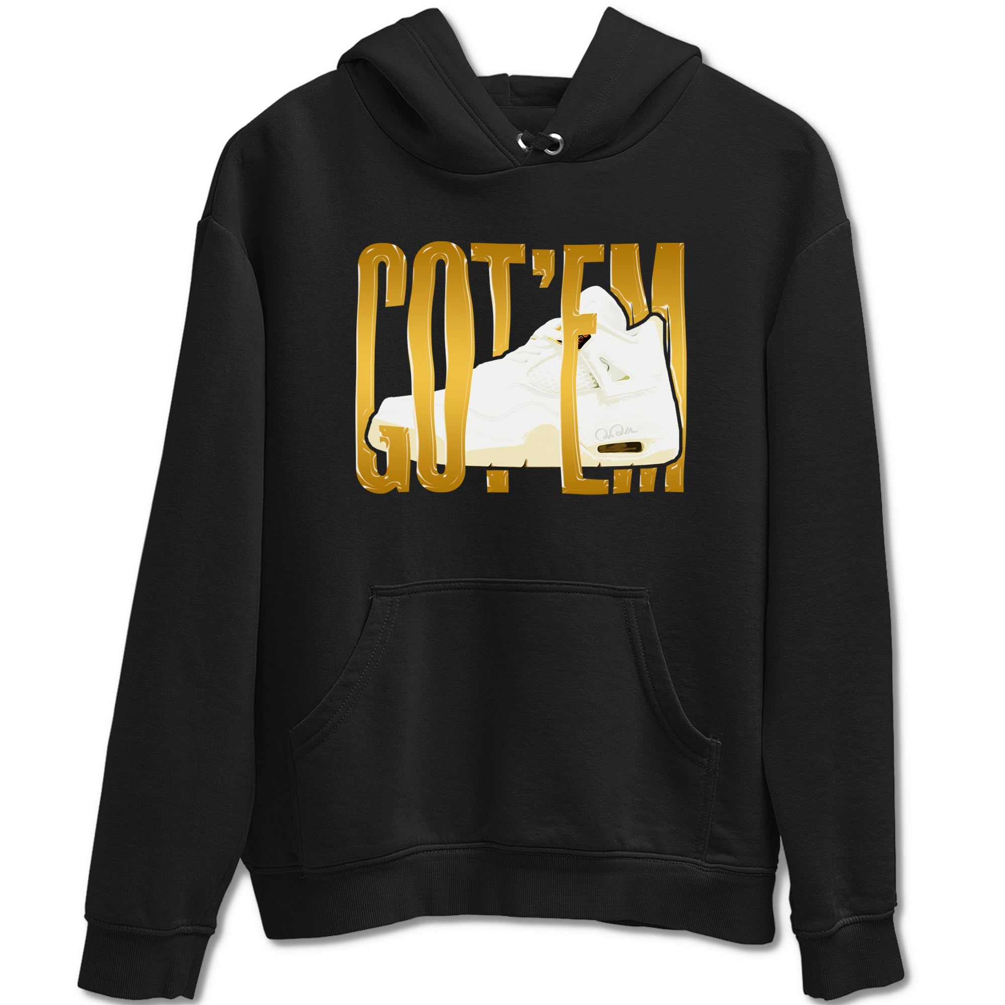 4s Sail 2024 shirt to match jordans Wiggling Gotem sneaker tees Air Jordan 4 Sail 2024 Drip Gear Zone unisex cotton Black 2 crew neck shirt