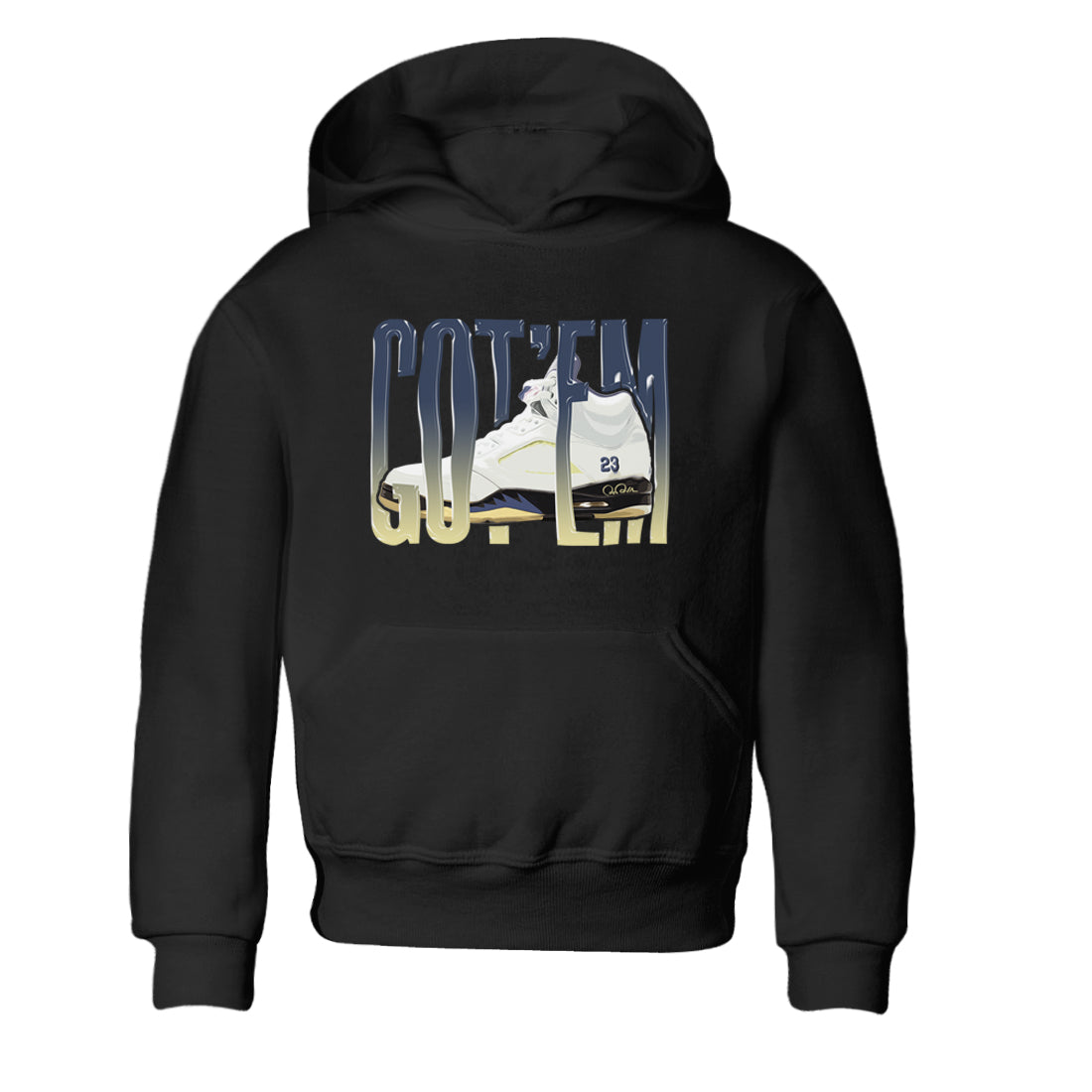 Air Jordan 5 A Ma Maniere x Photon Dust shirt to match jordans Wiggling Gotem sneaker tees Jordan 5 A Ma Maniere "Dawn" Drip Gear Zone Baby Toddler Black 2 T-Shirt