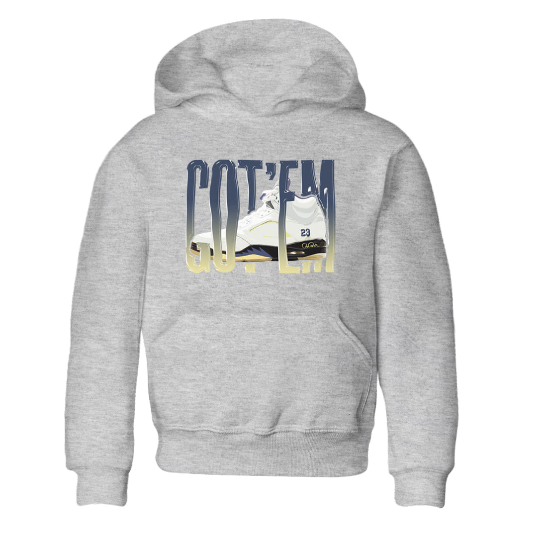Air Jordan 5 A Ma Maniere x Photon Dust shirt to match jordans Wiggling Gotem sneaker tees Jordan 5 A Ma Maniere "Dawn" Drip Gear Zone Baby Toddler Heather Grey 2 T-Shirt