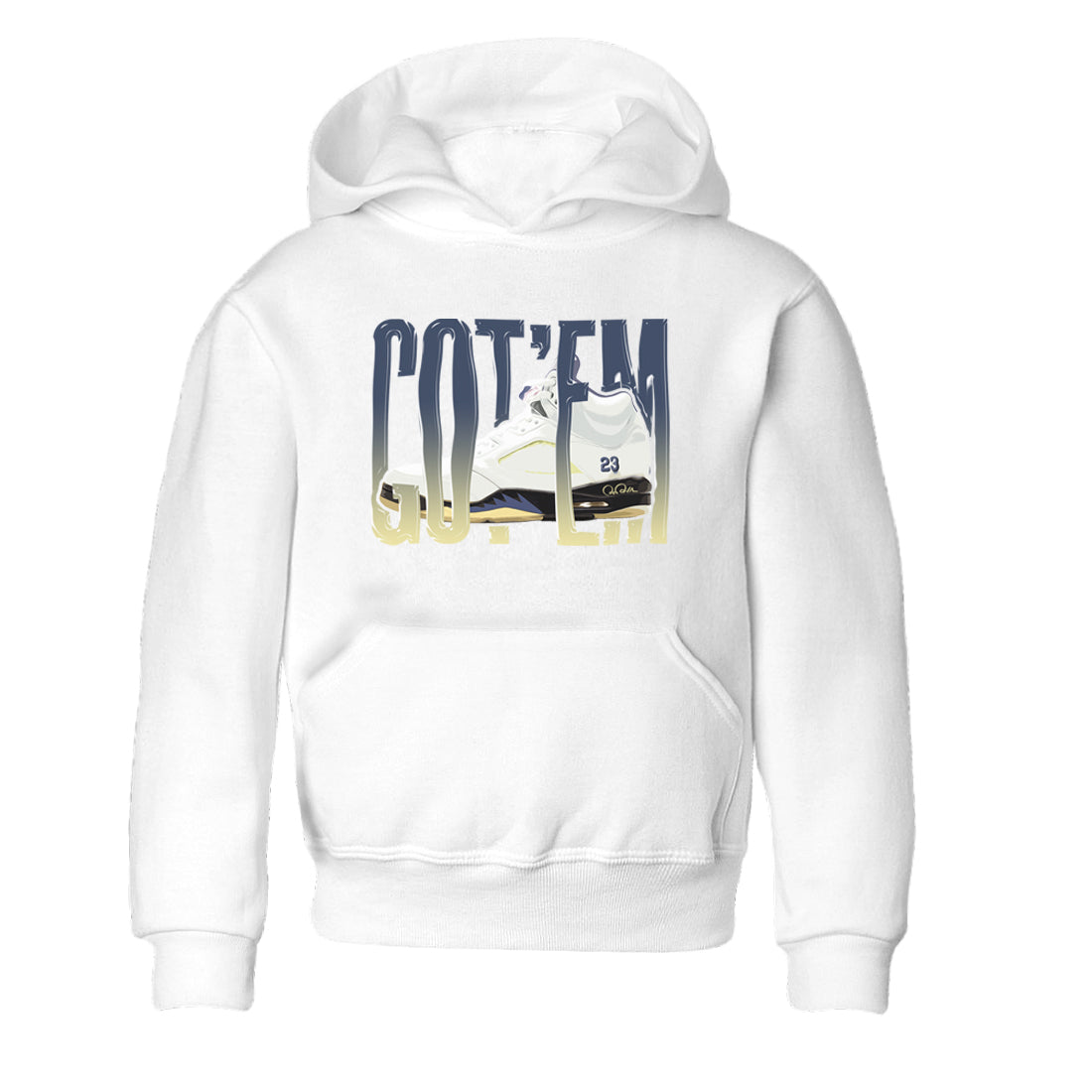 Air Jordan 5 A Ma Maniere x Photon Dust shirt to match jordans Wiggling Gotem sneaker tees Jordan 5 A Ma Maniere "Dawn" Drip Gear Zone Baby Toddler White 2 T-Shirt