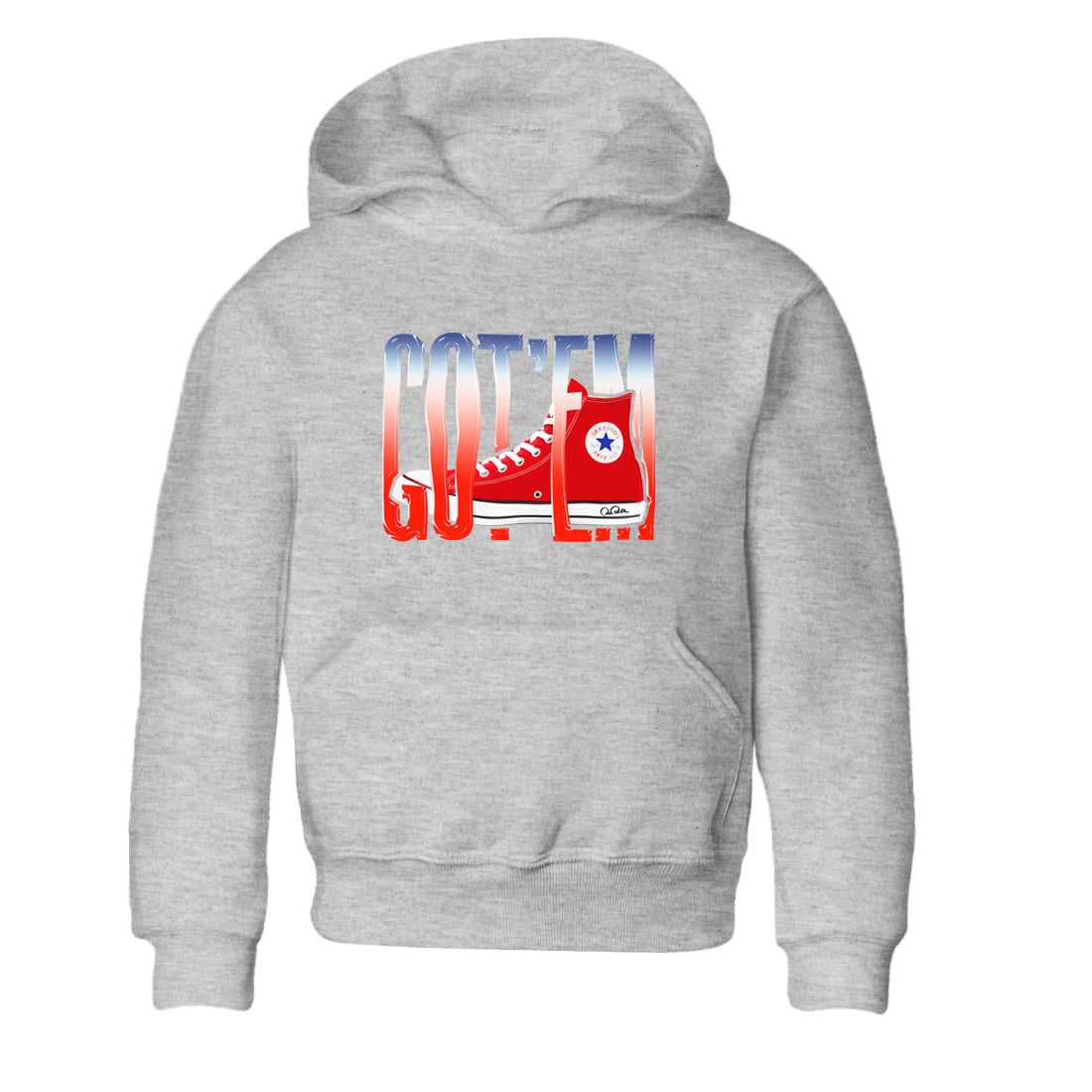 Converse High Top Red shirt to match sneakers Wiggling Gotem sneaker tees Shoes Match Converse High Top Red Drip Gear Zone Sneaker Tee Baby Toddler Heather Grey 2 T-Shirt