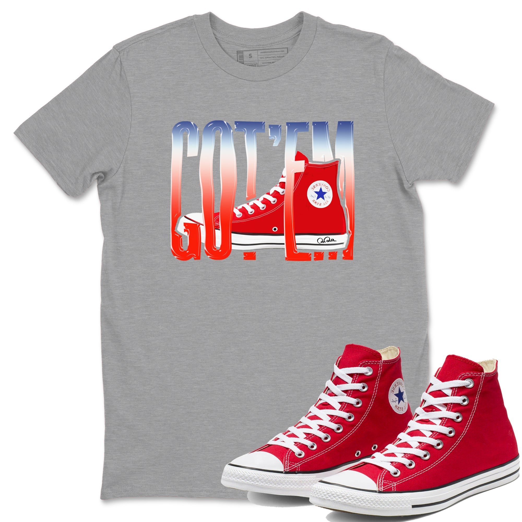 Converse High Top Red shirt to match sneakers Wiggling Gotem sneaker tees Shoes Match Converse High Top Red Drip Gear Zone Sneaker Tee Unisex Heather Grey 1 T-Shirt