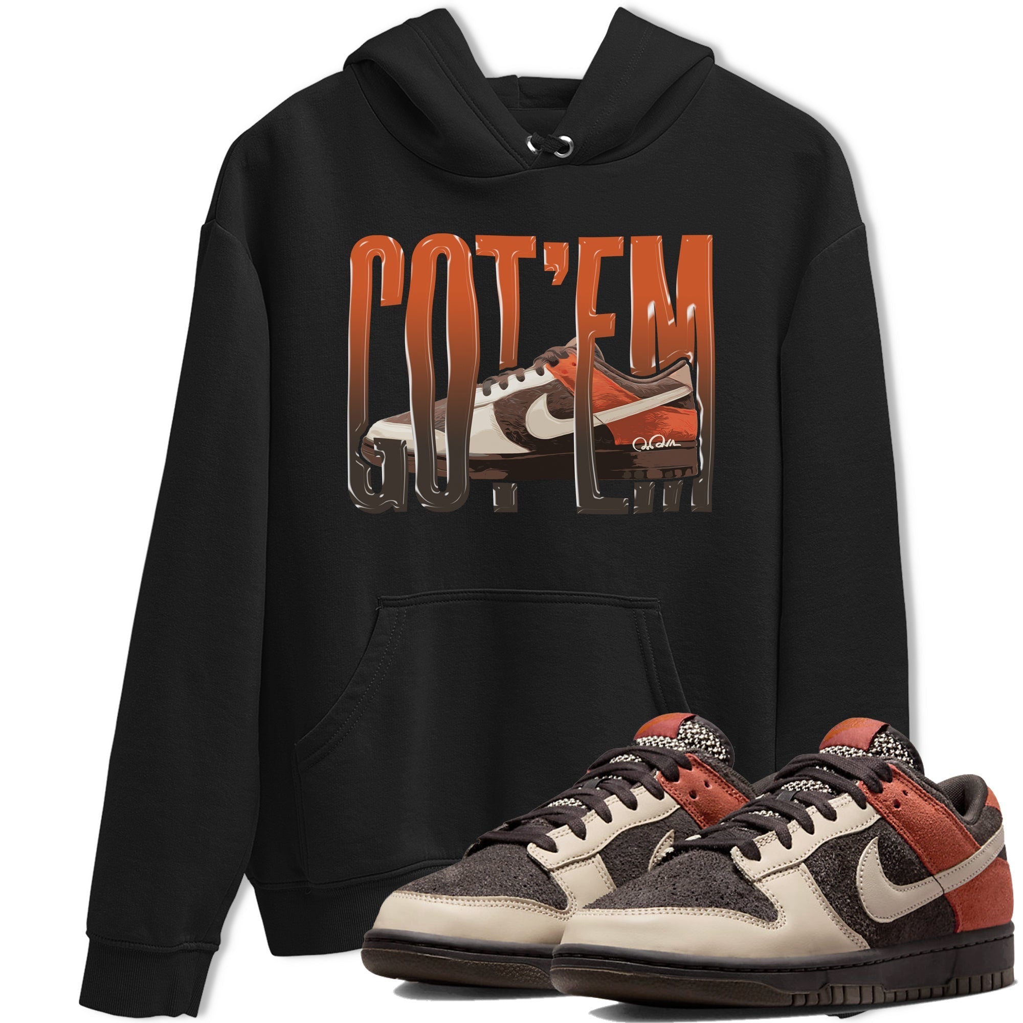 Dunk Red Panda shirt to match jordans Wiggling Gotem sneaker tees Nike Dunk Low Red Panda Drip Gear Zone Sneaker T-Shirts Crew Neck Casual Fit Black 1 T-Shirt