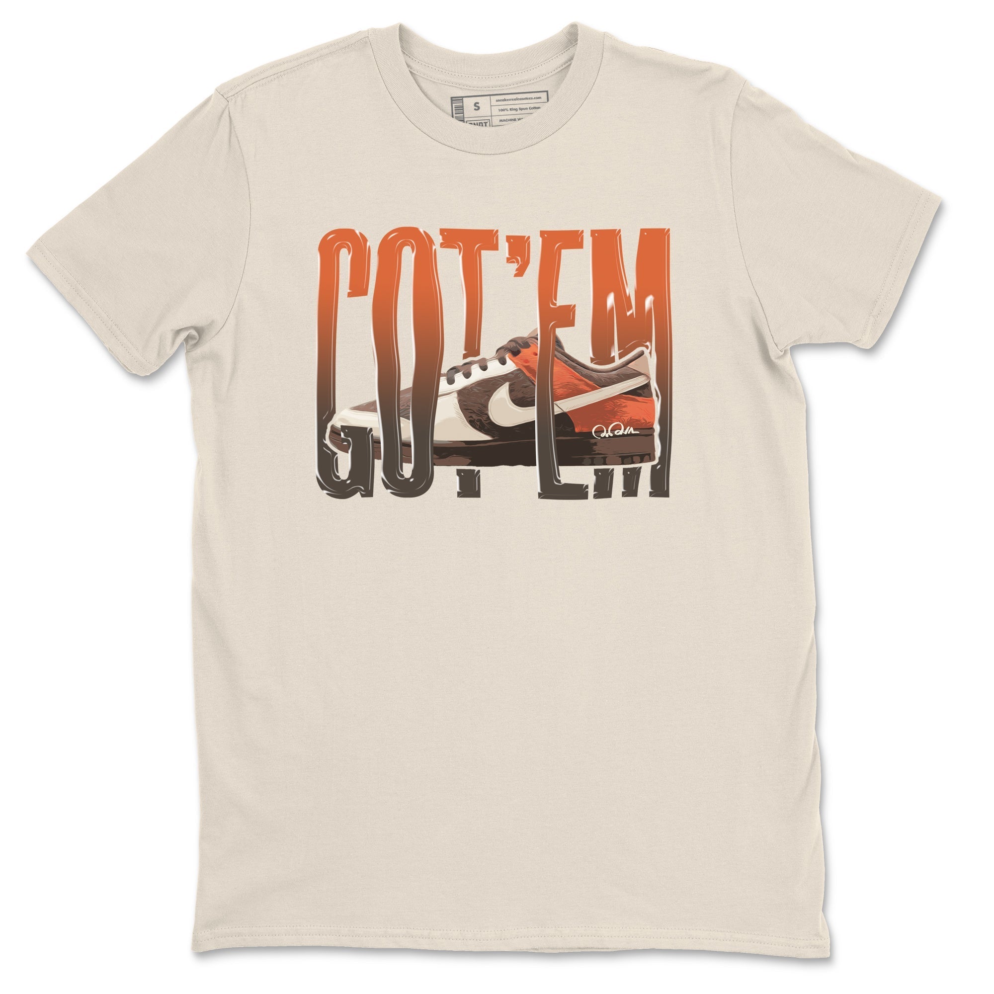 Dunk Red Panda shirt to match jordans Wiggling Gotem sneaker tees Nike Dunk Low Red Panda Drip Gear Zone Sneaker T-Shirts Crew Neck Casual Fit Natural 2 T-Shirt