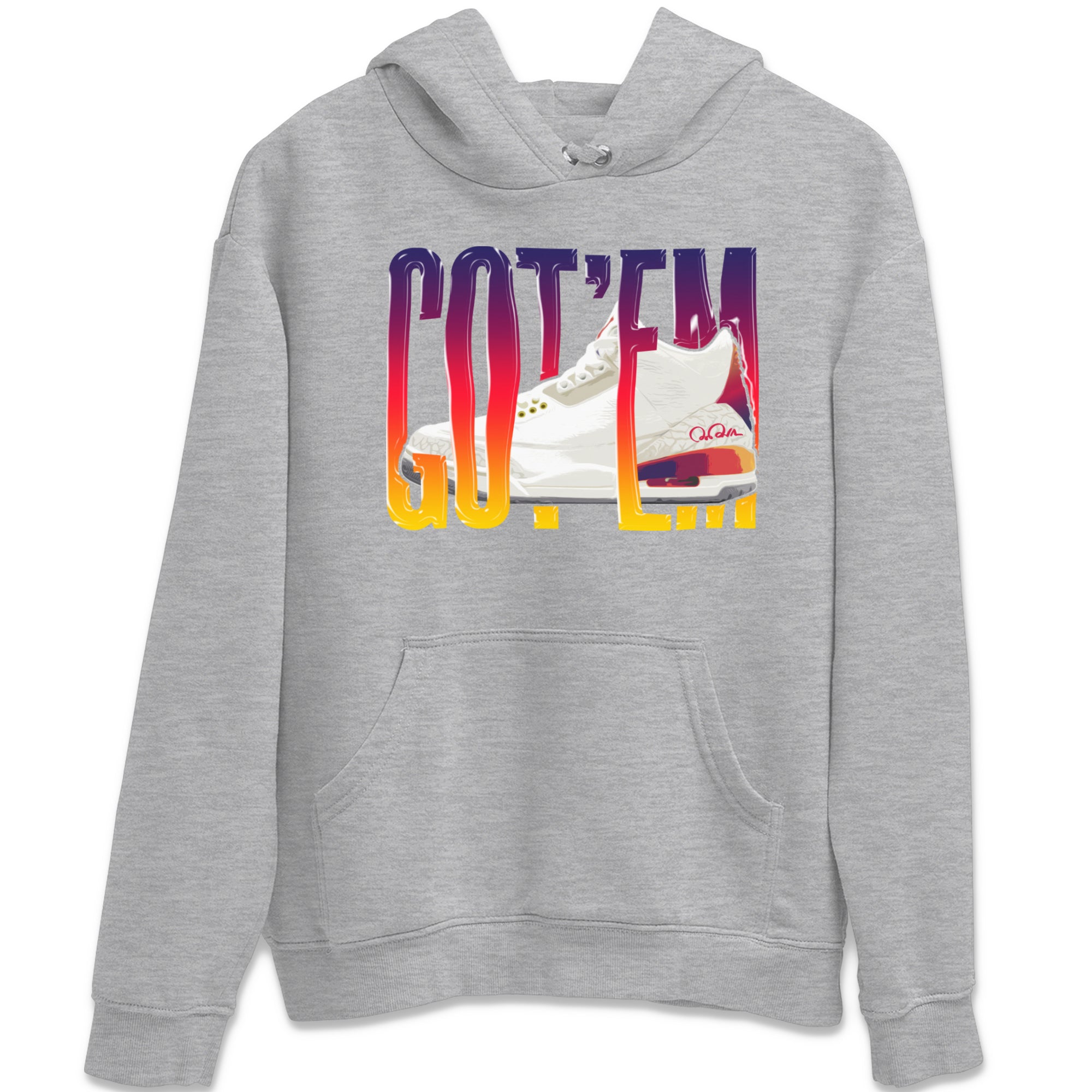 Air Jordan 3 J Balvin shirt to match jordans Wiggling Gottem Streetwear Sneaker Shirt AJ3 Balvin  Drip Gear Zone Sneaker Matching Clothing LGBTQ Gay Pride T-Shirt Unisex Heather Grey 2 T-Shirt