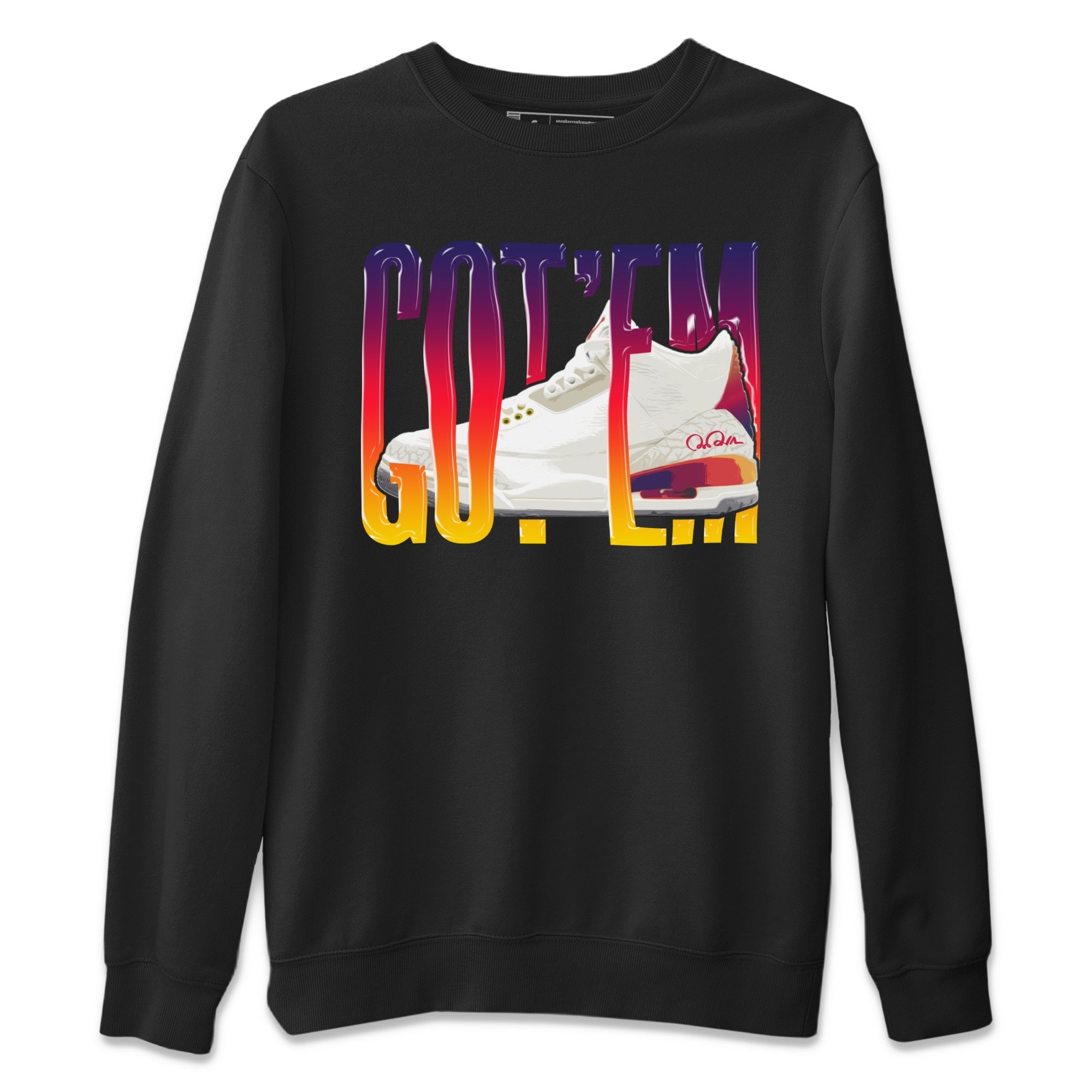 Air Jordan 3 J Balvin shirt to match jordans Wiggling Gottem Streetwear Sneaker Shirt AJ3 Balvin  Drip Gear Zone Sneaker Matching Clothing LGBTQ Gay Pride T-Shirt Unisex Black 2 T-Shirt