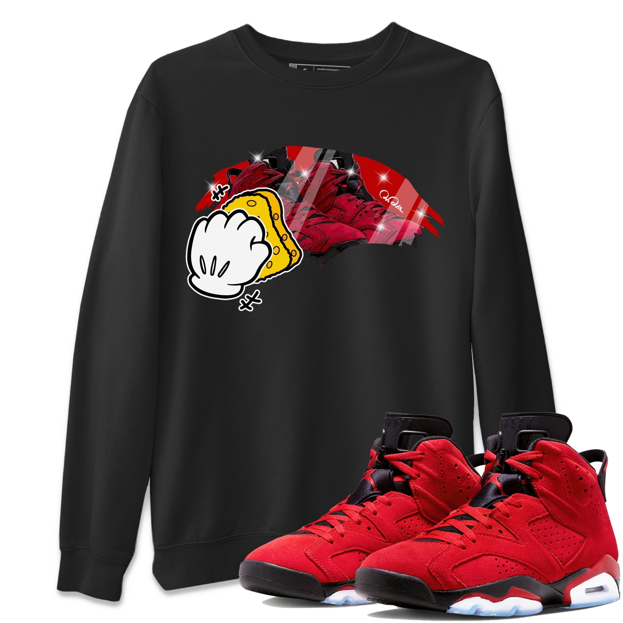 Air Jordan 6 Toro Bravo Sneaker Match Tees Wiping Streetwear Sneaker Shirt AJ6 Toro Bravo Sneaker Release Tees Unisex Shirts Black 1