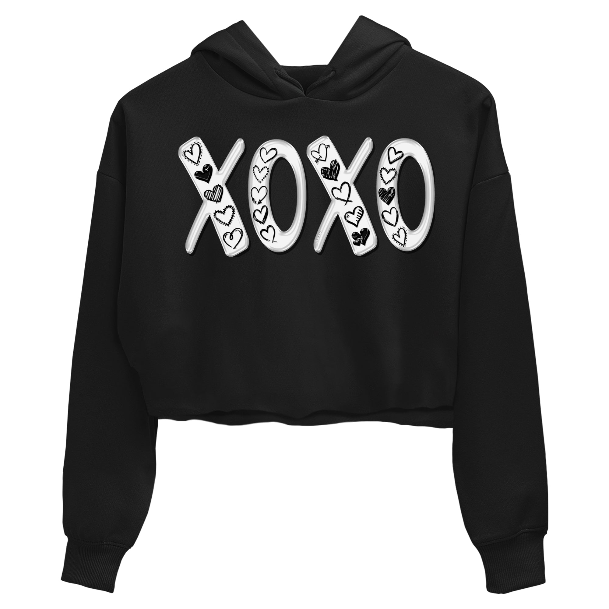 Air Jordan 1 Black White Shirt To Match Jordans XOXO Sneaker Tees Air Jordan 1 Black White Drip Gear Zone Sneaker Matching Clothing Women's Shirts