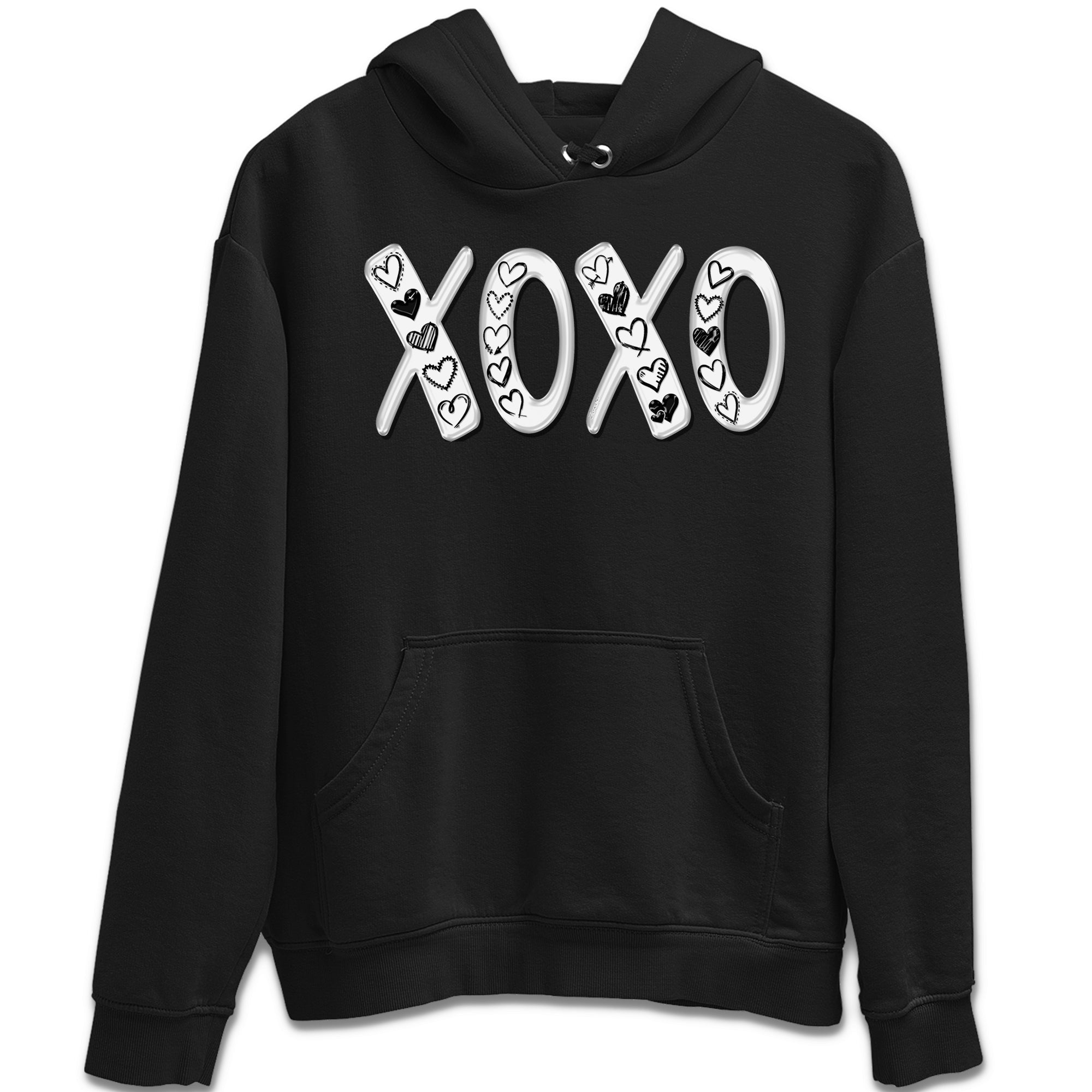 Air Jordan 1 Black White Shirt To Match Jordans XOXO Sneaker Tees Air Jordan 1 Black White Drip Gear Zone Sneaker Matching Clothing Unisex Shirts