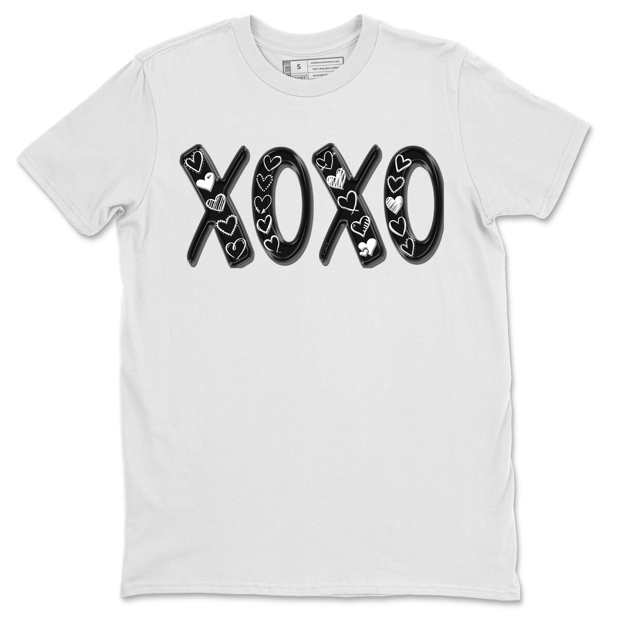 Air Jordan 1 Black White Shirt To Match Jordans XOXO Sneaker Tees Air Jordan 1 Black White Drip Gear Zone Sneaker Matching Clothing Unisex Shirts