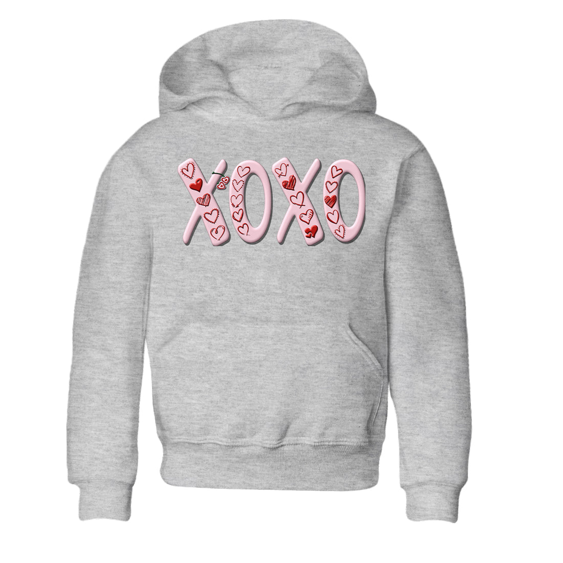 Air Force 1 Valentines Day Sneaker Match Tees XOXO Sneaker Tees Air Force 1 Valentines Day Jordan to match sneaker T-Shirt Kids Shirts