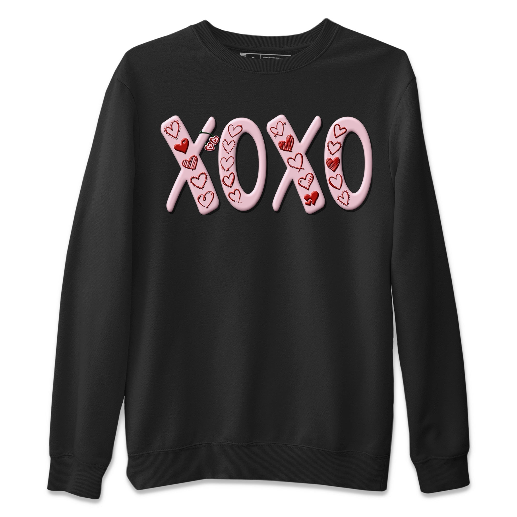 Air Force 1 Valentines Day Sneaker Match Tees XOXO Sneaker Tees Air Force 1 Valentines Day Jordan to match sneaker T-Shirt Crew Neck Shirts
