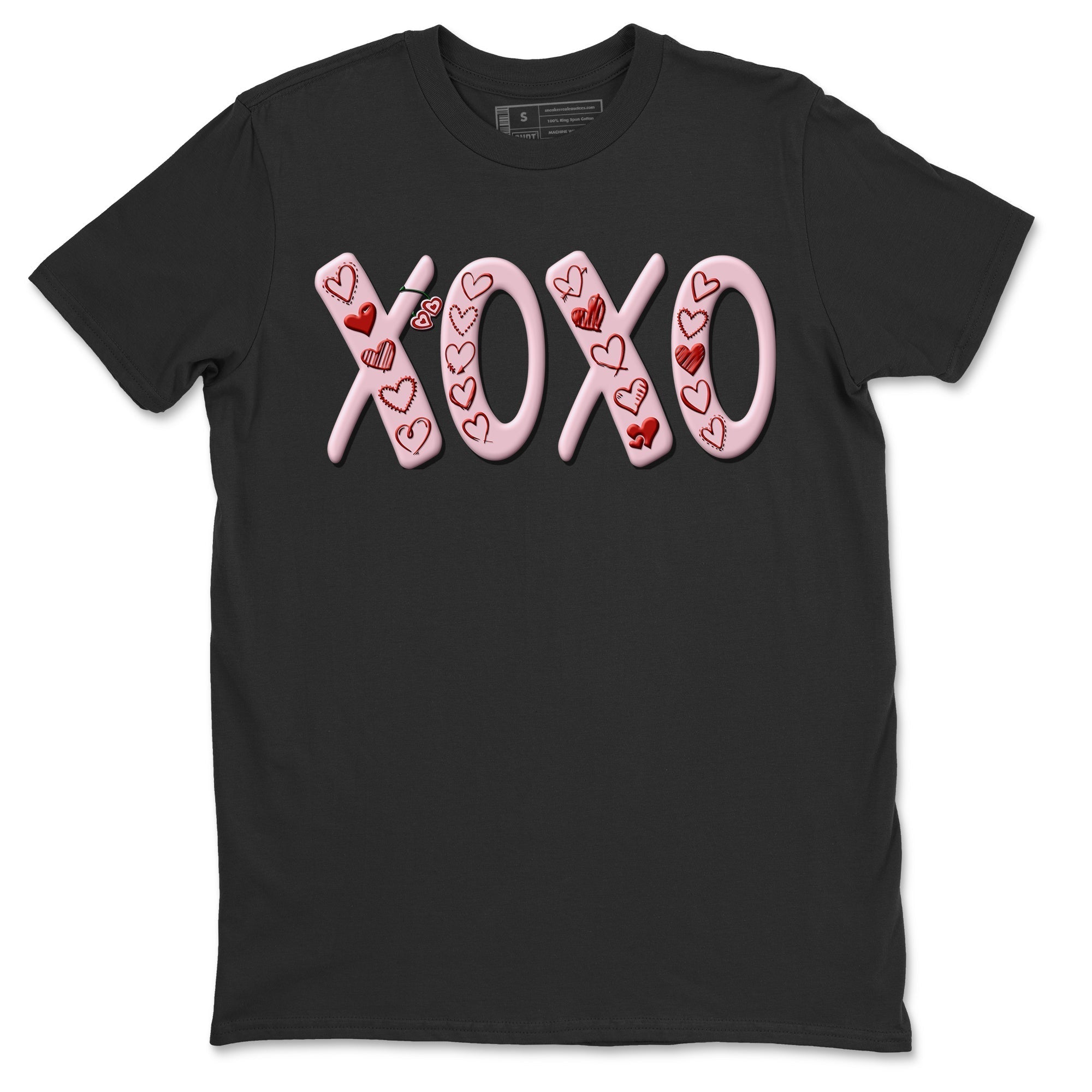 Air Force 1 Valentines Day Sneaker Match Tees XOXO Sneaker Tees Air Force 1 Valentines Day Jordan to match sneaker T-Shirt Crew Neck Shirts