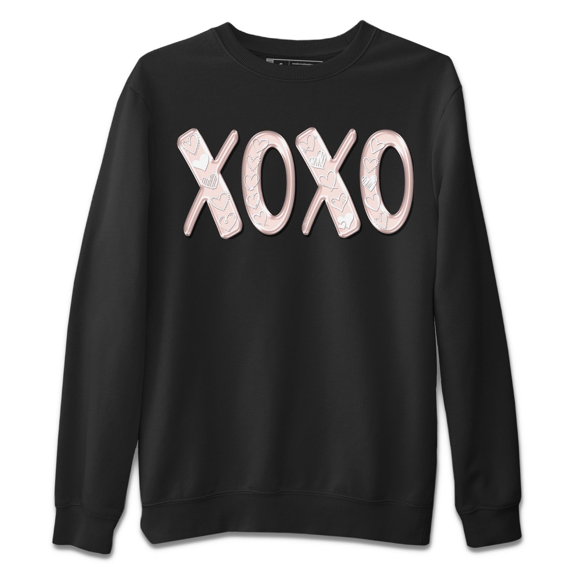 Air Jordan 1 washed pink Sneaker Match Tees XOXO Streetwear Sneaker Shirt AJ1 Washed Pink Sneaker Release Tees Unisex Shirts Black 2