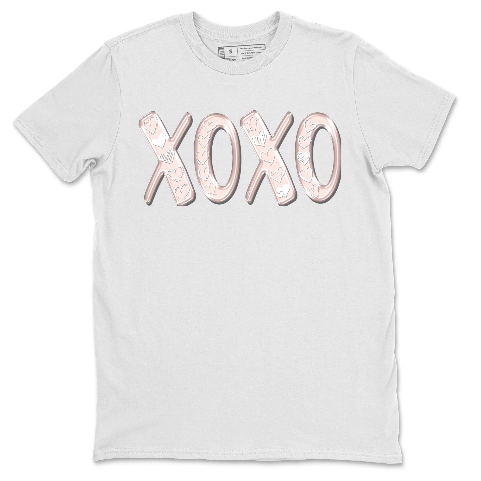 Air Jordan 1 washed pink Sneaker Match Tees XOXO Streetwear Sneaker Shirt AJ1 Washed Pink Sneaker Release Tees Unisex Shirts White 2