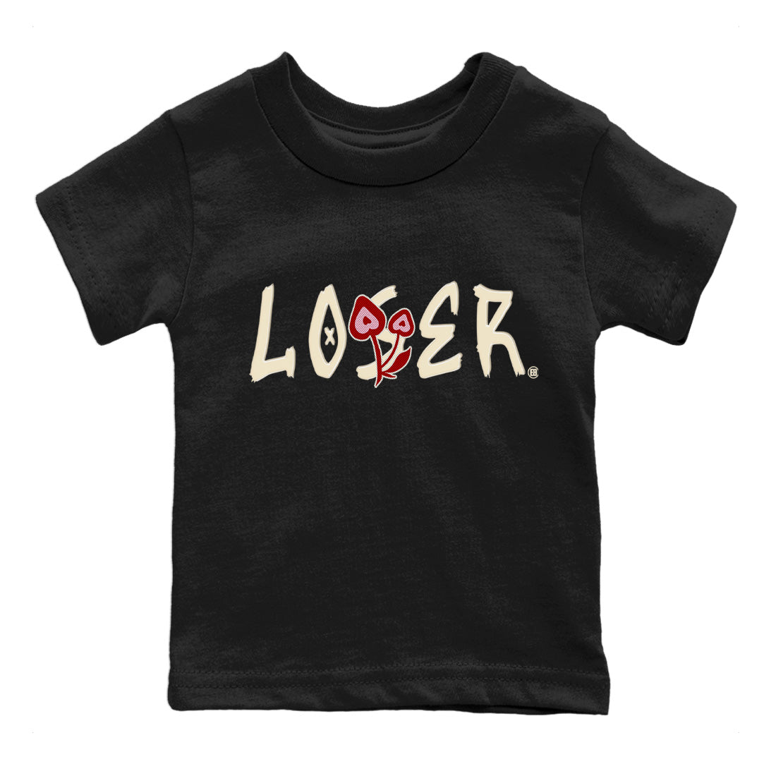 Air Force 1 Valentines Day Sneaker Match Tees Loser Lover Sneaker Tees Air Force 1 Valentines Day Jordan to match sneaker T-Shirt Kids Shirts
