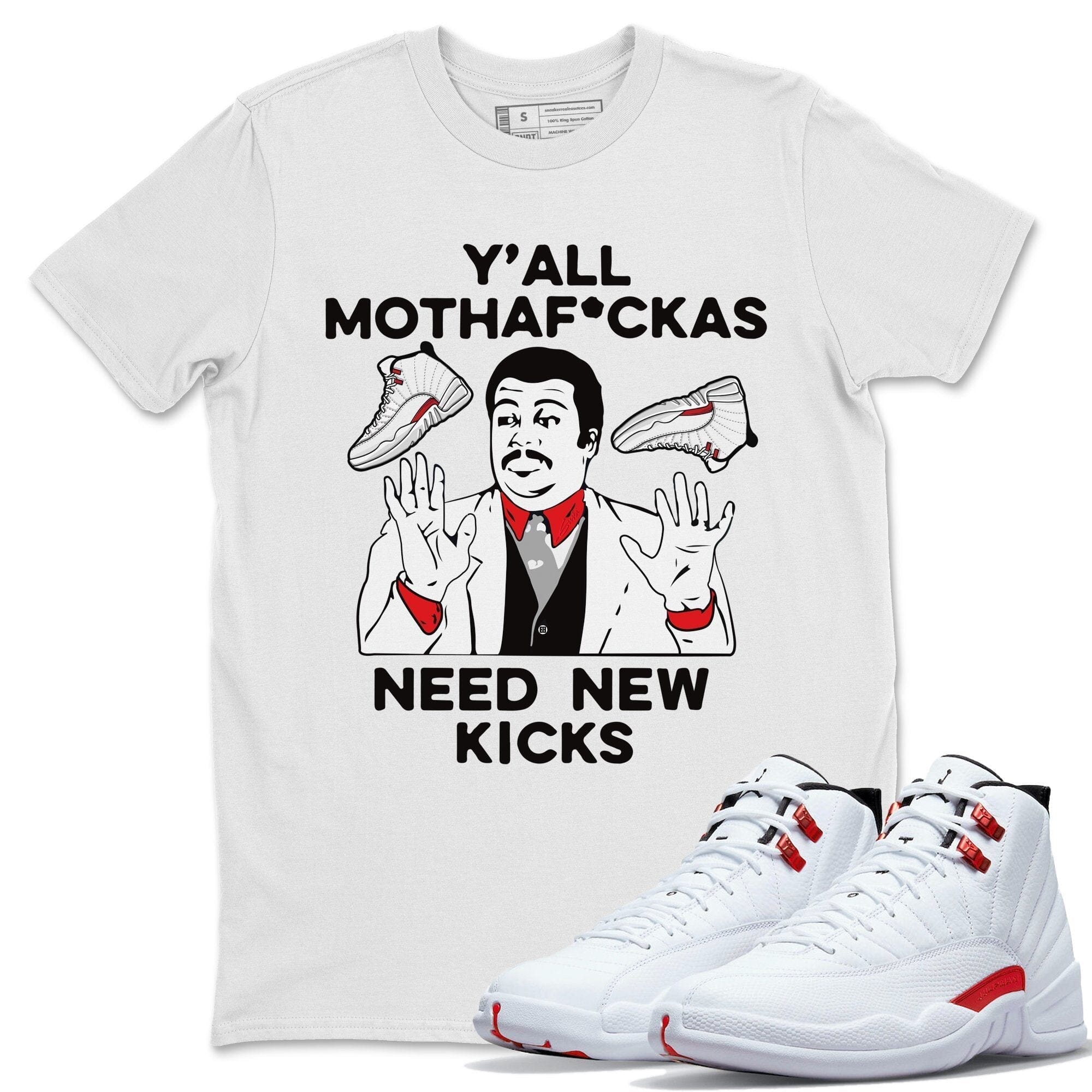 Jordan 12 Twist Shirt To Match Jordans Y'all Need New Kicks Sneaker Tees Jordan 12 Twist Drip Gear Zone Sneaker Matching Clothing Unisex Shirts