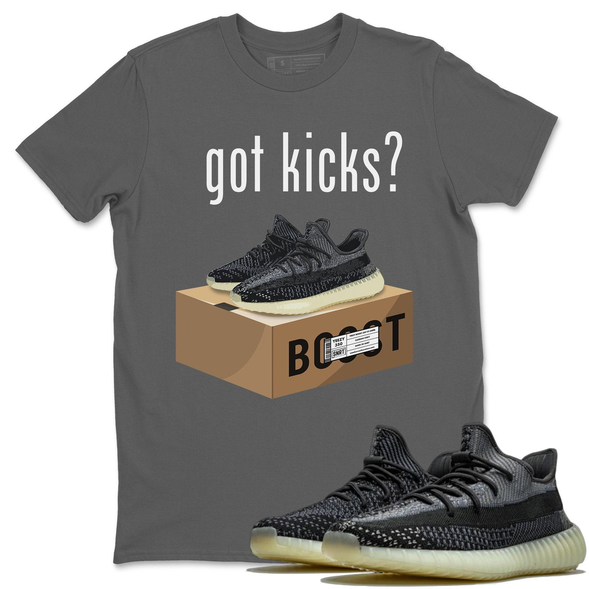 Yeezy 350 Carbon Asriel Shirt To Match Jordans Got Kicks Sneaker Tees Yeezy 350 Carbon Asriel Drip Gear Zone Sneaker Matching Clothing Unisex Shirts