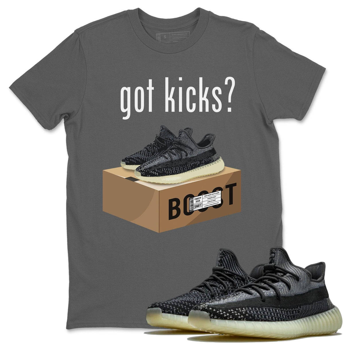Yeezy 350 Carbon Asriel Shirt To Match Jordans Got Kicks Sneaker Tees Yeezy 350 Carbon Asriel Drip Gear Zone Sneaker Matching Clothing Unisex Shirts