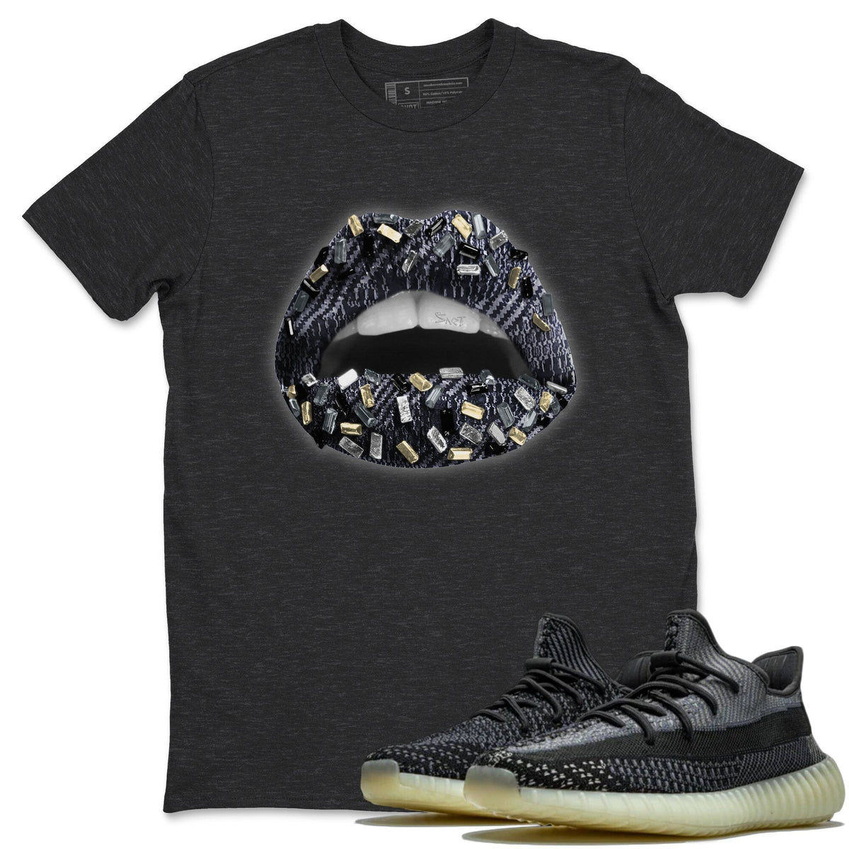 Yeezy 350 Carbon Asriel Shirt To Match Jordans Lips Jewel Sneaker Tees Yeezy 350 Carbon Asriel Drip Gear Zone Sneaker Matching Clothing Unisex Shirts