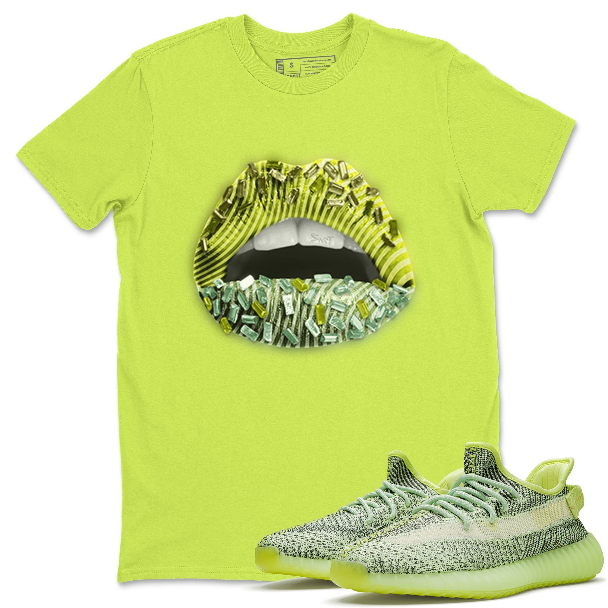 Yeezy 350 Yeezreel Shirt To Match Jordans Lips Jewel Sneaker Tees Yeezy 350 Yeezreel Drip Gear Zone Sneaker Matching Clothing Unisex Shirts