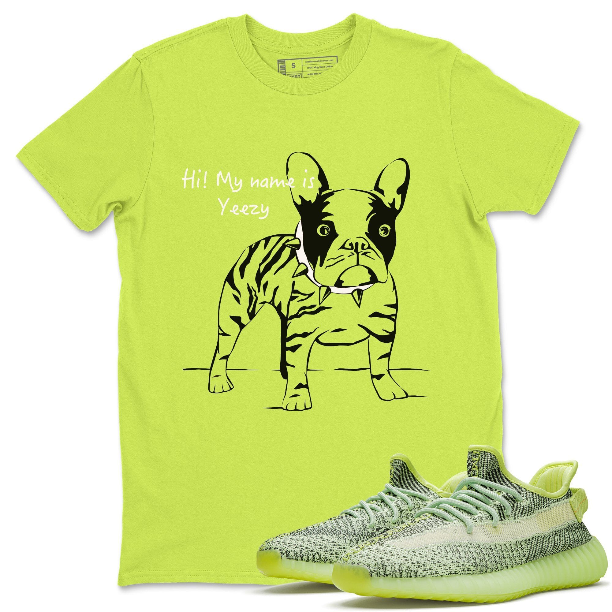 Yeezy 350 V2 Yeezreel Shirt To Match Jordans Zebra Frenchie Sneaker Tees Yeezy 350 V2 Yeezreel Drip Gear Zone Sneaker Matching Clothing Unisex Shirts