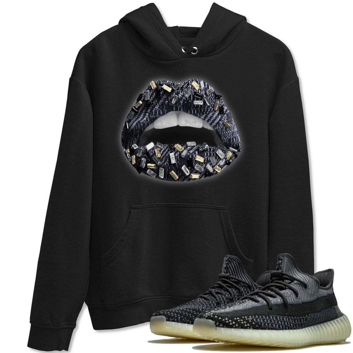 Yeezy 350 Carbon Asriel Shirt To Match Jordans Lips Jewel Sneaker Tees Yeezy 350 Carbon Asriel Drip Gear Zone Sneaker Matching Clothing Unisex Shirts
